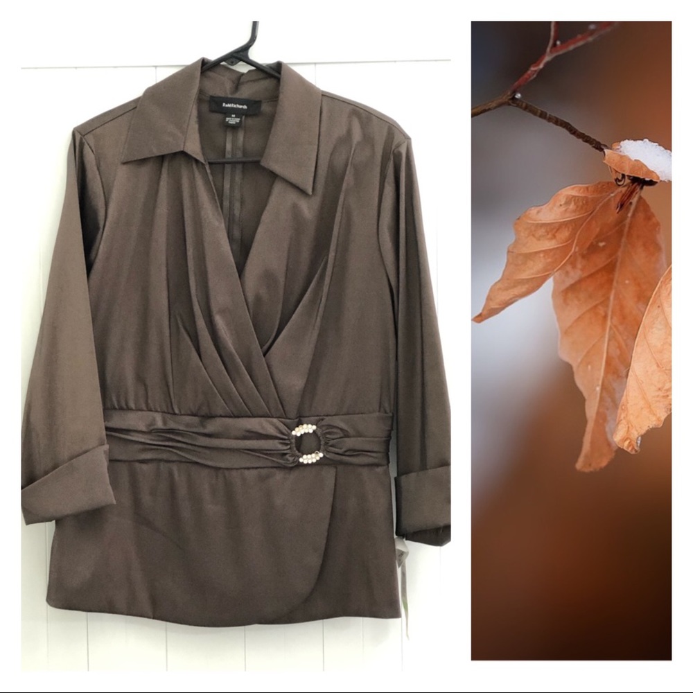 R&M Richards Mocha Women’s Blazer